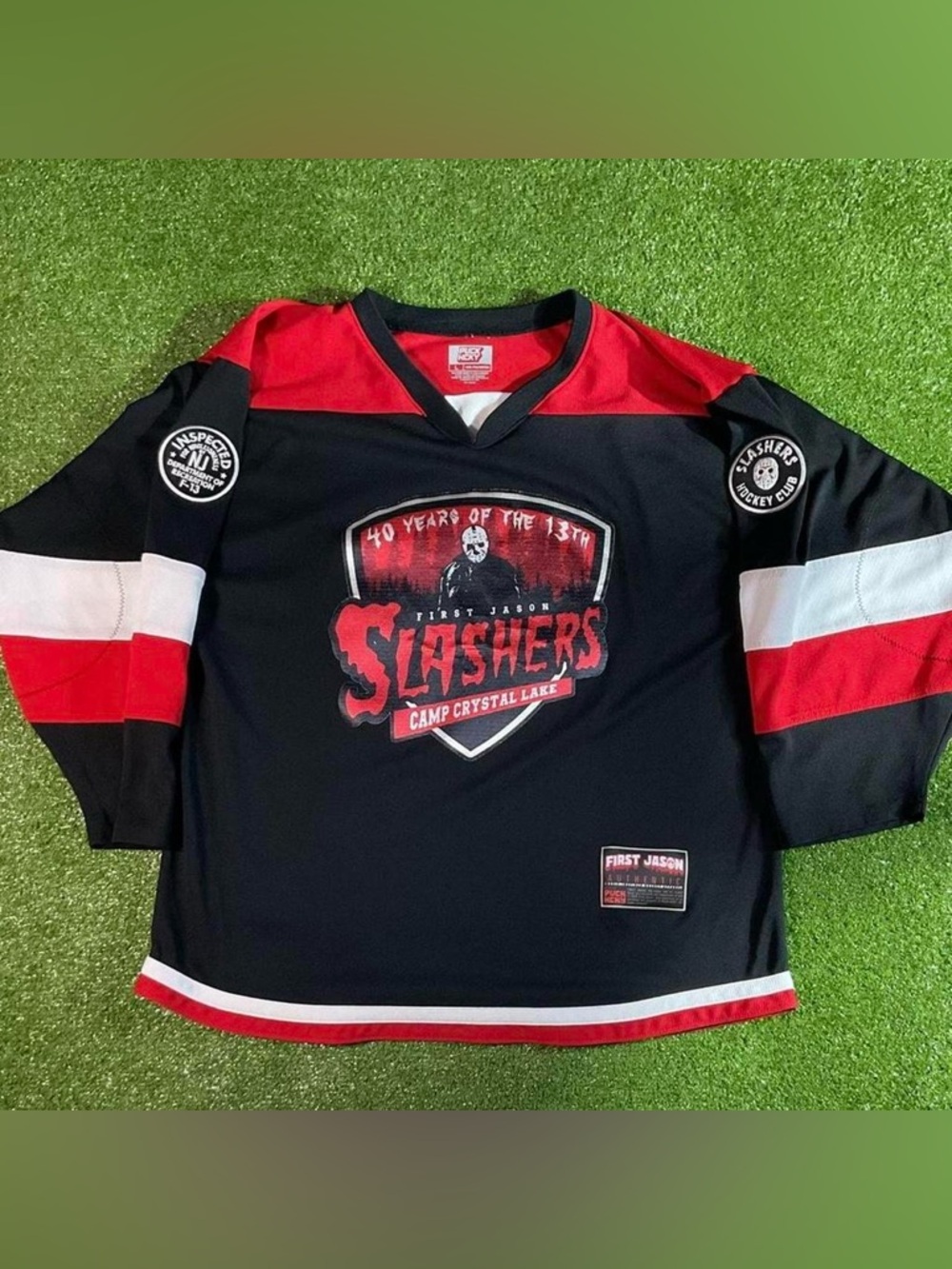 Friday The 13th 40th Anniversary Jason Voorhees Hockey Jersey